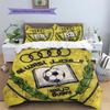 Al Wasl Football Club  Pattern Bedding Quilt Set  Home Decoration  Gift (1 * duvet cover + 2 * pillowcase  without core)