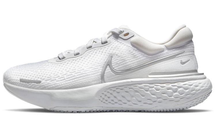 Nike ZoomX Invincible Run Flyknit White Metallic Silver Women s CT2229-101 35.5