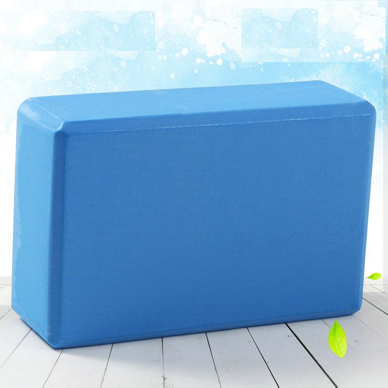 Yoga Block EVA Gym Blocks Foam Brick Training Exercise High Density Fitness Assisted Fitness Collection Tool Yoga Bolster Pillow