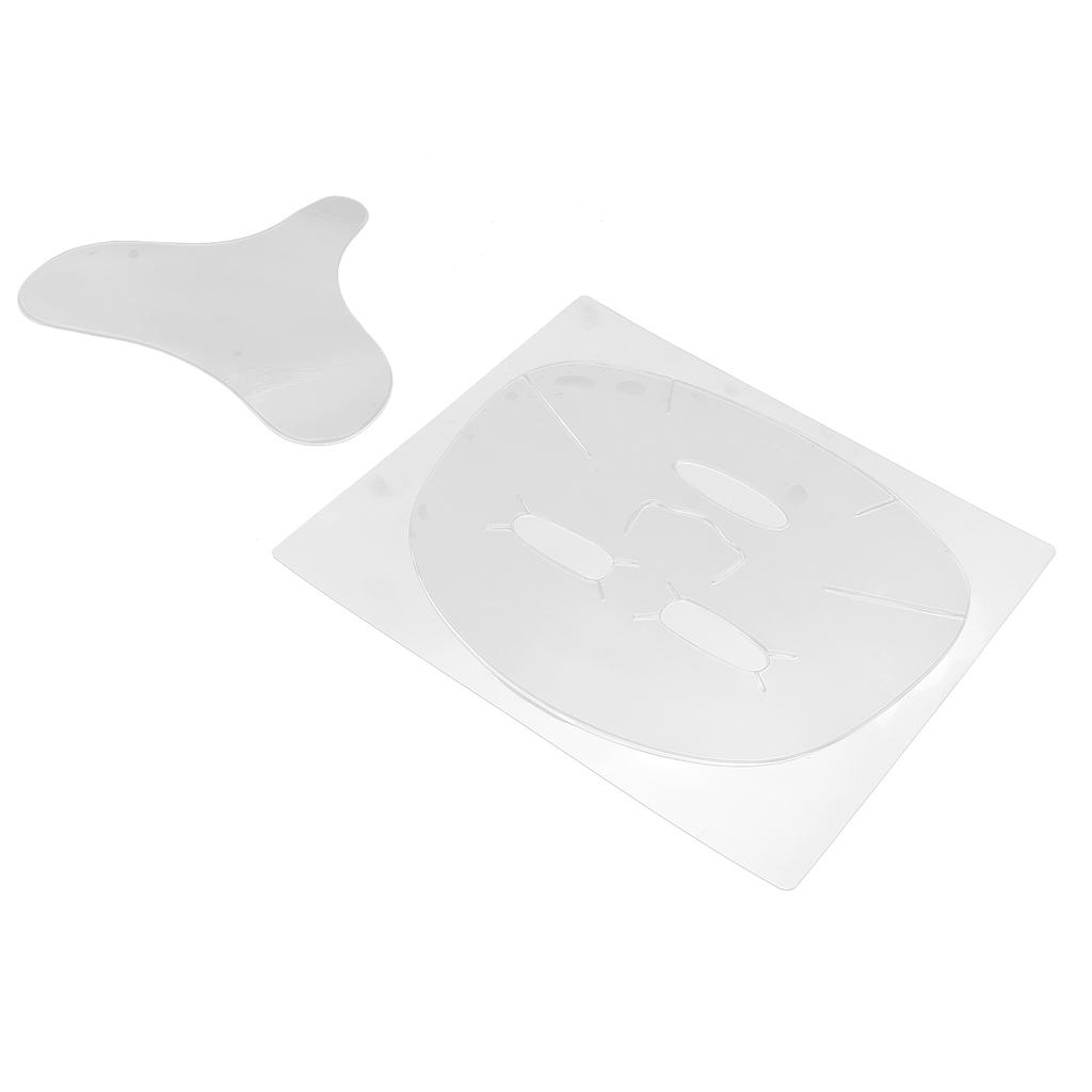 2 In 1 Facial Chest Pad Set Reusable Silicone Home Face Wrinkle Pads Patches Set