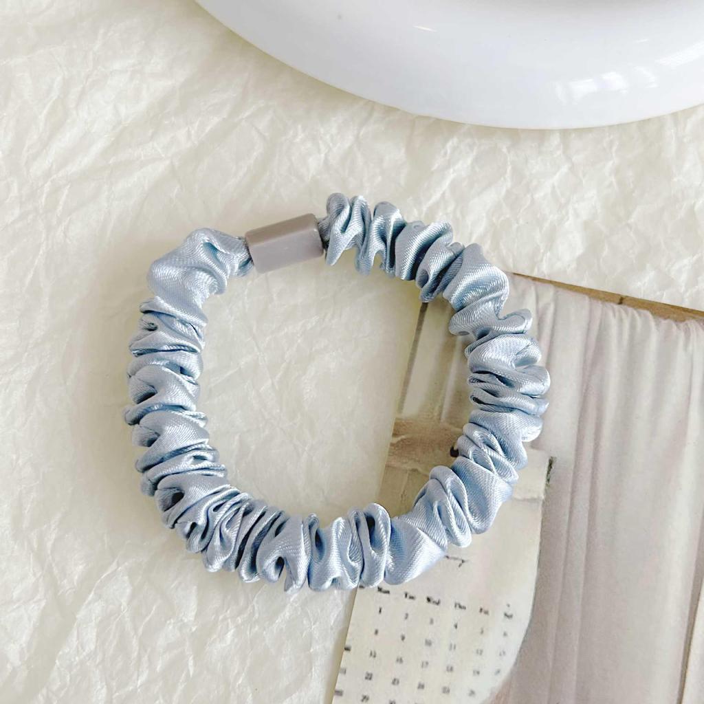 Korean-Style High Elasticity Hair Tie: Thin, Simple, Flat Buckle Design