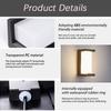 LED Wall Lamp Waterproof IP66 Motion Sensor Wall Light Indoor Outdoor Light Porch Lights Balcony Garden Lights Outdoor Wall Lamp