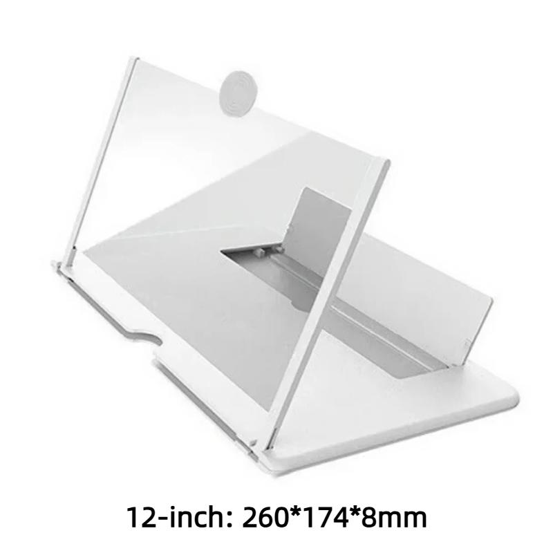 Mobile Phone Screen Magnifier HD Display Eye Protection Easy to Install for Home Office Video Conference