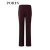 PORTS Women's Silk Blend Mid-cuff Trousers