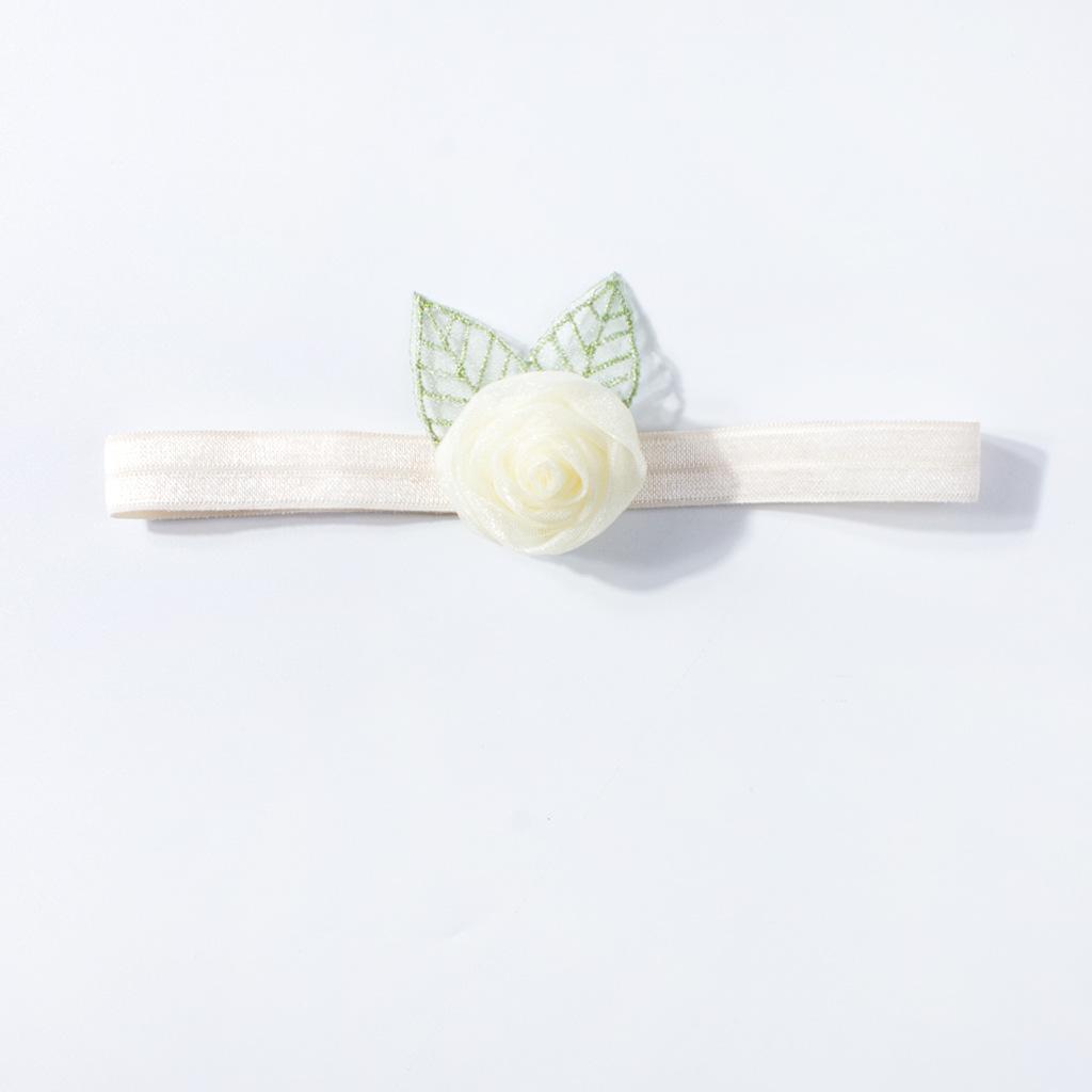 

New European & American Style Baby Headbands: Cute 3D Rose Elastic Hair Bands,Soft & Comfortable for Infants & ToddlersPerfect