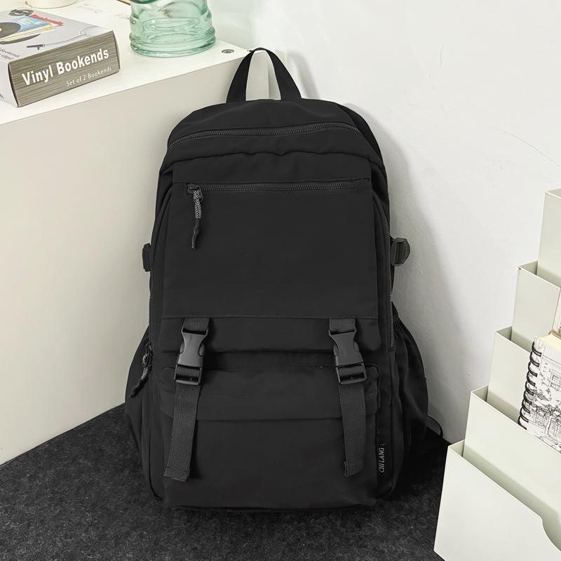 Männer Einfarbig Rucksack Frauen Große Kapazität Reise Rucksack Student Schul