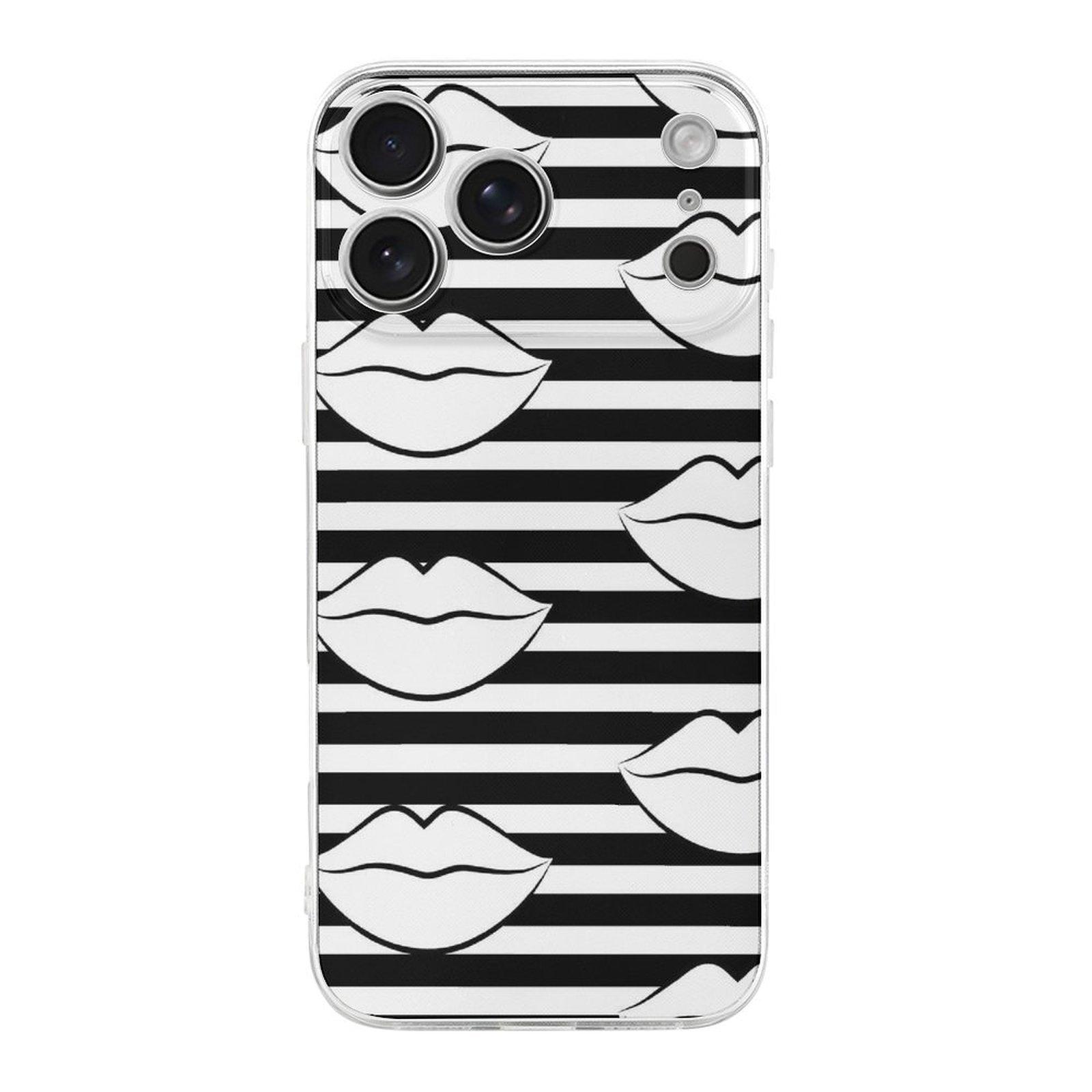 

1 Pack For iPhone 17 Series TPU Phone Case Clear Anti-Scratch Anti-Fall Design, Daily Protection IPHONE-17ProMax белый