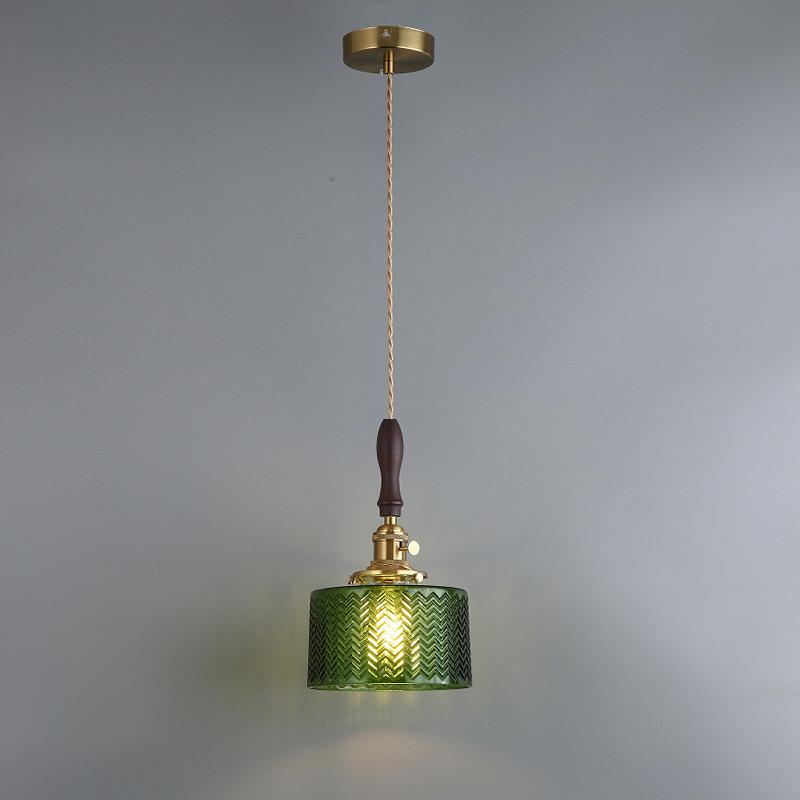 Vintage Creative Glass Metal Pendant Lights Fixture Retro Loft Style Bar Restaurant Kitchen Room Indoor Hanging Lamp Luminaire