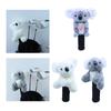 Koala Golf Headcover for Drivers Hybrid Golf Gift Funny Cute Lightweight Golf Accessories Golf Club Head Cover Lovely Plush