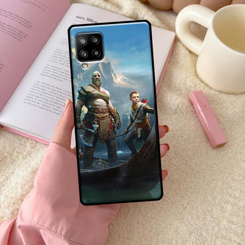 Kratos God of War Case For Samsung Galaxy A54 A34 A14 A13 A51 A71 A33 A53 A73 A12 A22 A32 A52 A72 A52S Cover