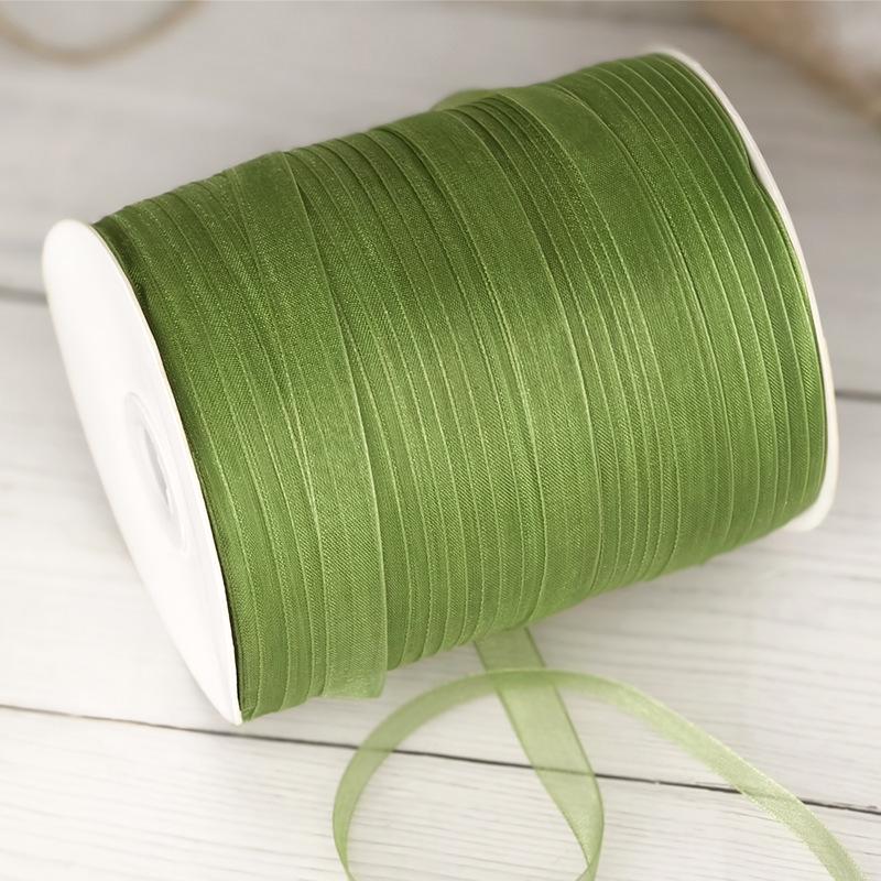 1cm Transparentes Schneegarnband für Haaraccessoires und Geschenktüten