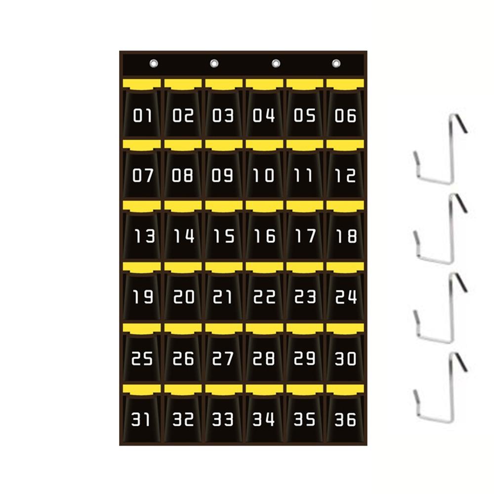 Better Load-Bearing Numbered Pockets Non-Woven Fabric Cell Phone Hanging Organizer  Mobile Phone