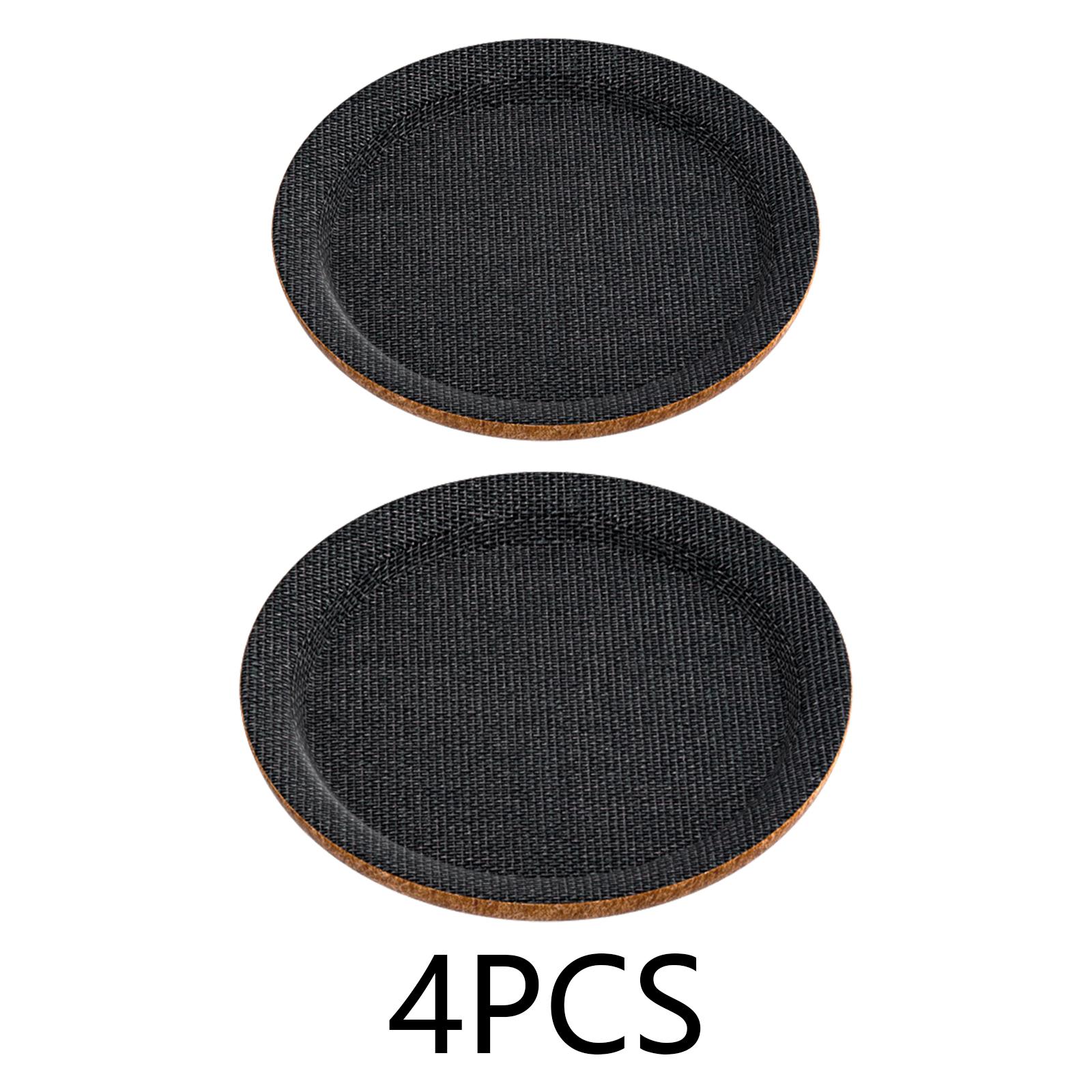 4Pcs Furniture Sliders Furniture Movers Sliders for Hardwood Floors Carpet Diameter 9cm
