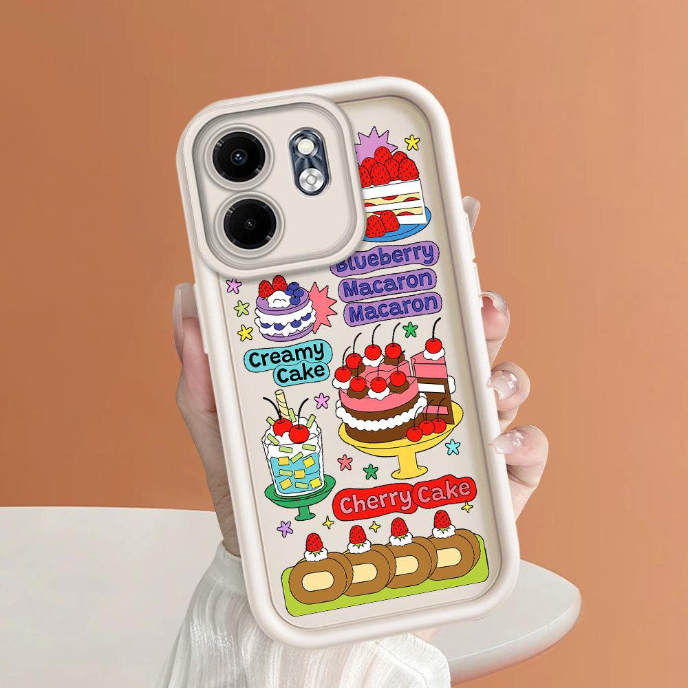 Soft Silicone Phone Casing Full Cover Camera Shockproof Protection Case for Huawei Honor Infinix Tecno iPhone Motorola Google