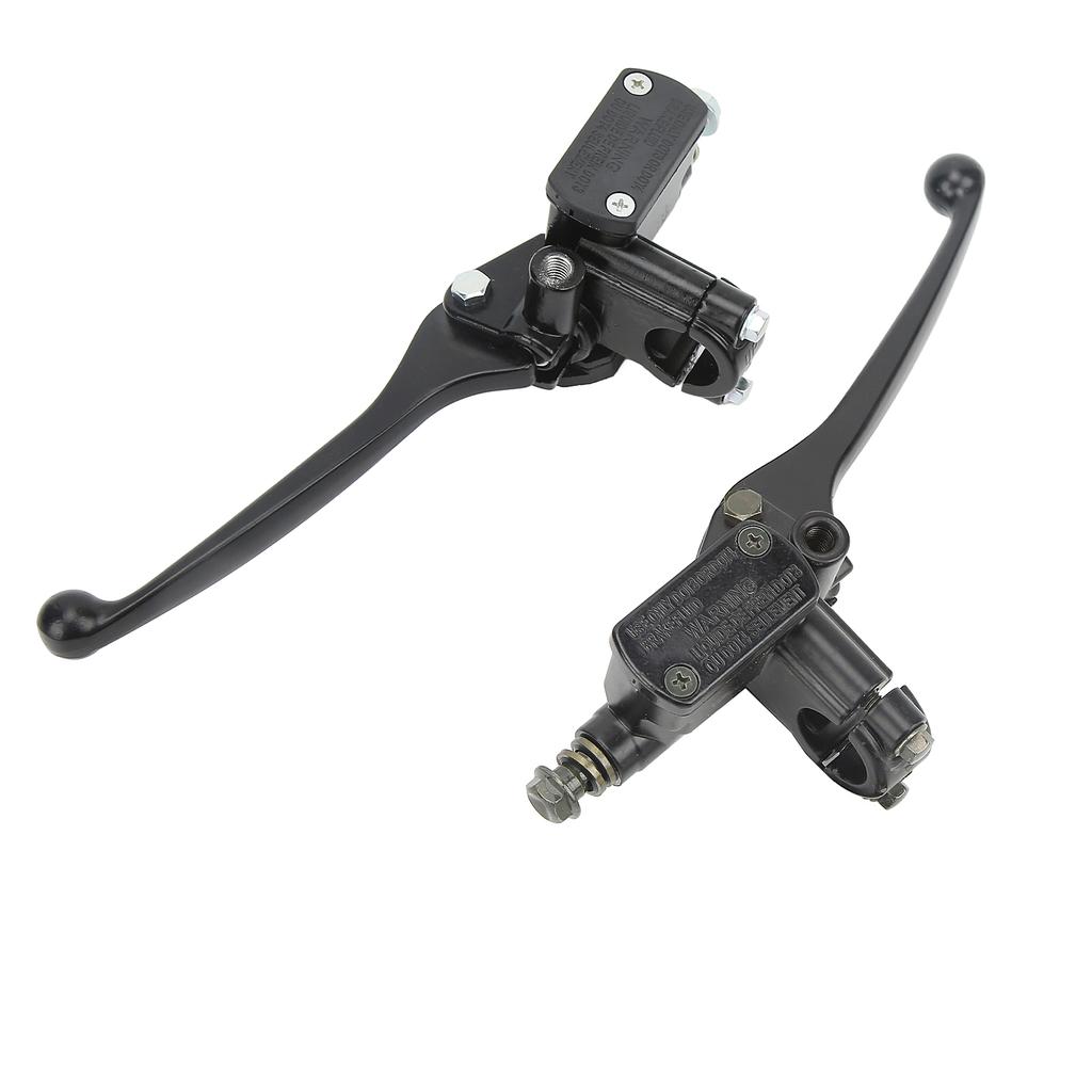 1 Pair 22mm 0.87in Brake Clutch Master Cylinder Lever Black for Gy6 50cc 110cc 125cc 150cc 250cc Scooter