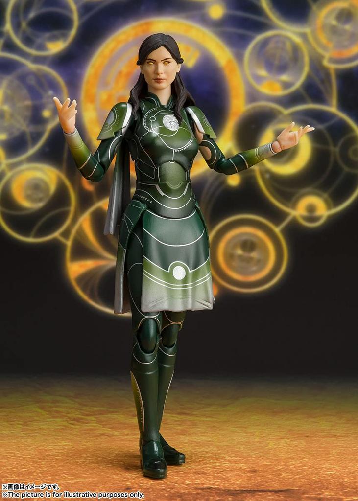 TAMASHII NATIONS MARVEL Eternals Sersi 145mm Painted Movable Figure S.H.Figuarts Approx. PVC&ABS