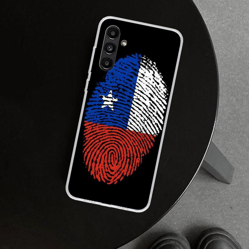 

Chile Flag Phone Case Cover for Samsung Galaxy A17 A16 A26 A36 A56 A57 A37 A15 A25 A35 A55 A14 A24 A34 A54 A13 A23 A33 A53 Galax Samsung A55