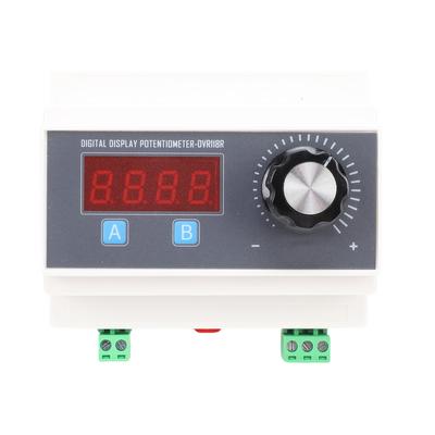 10K Ohm  2W Potentiometer Module Programmable 4 Digit 0.4in Digital Display Potentiometer Module