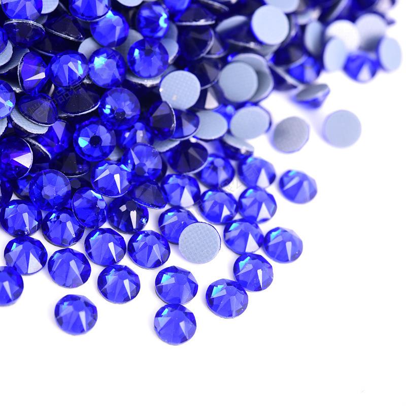 Eight Big And Eight Small Imitation Austrian Glass Hot Glue Bottom Hot Diamond Rhinestone Diy Clothing Accessories