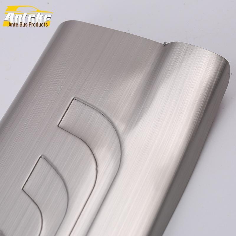 Stainless Steel Door Sill Trim for 12-15 CRV - Bright Strip Trunk Bumper Welcome Pedal Decoration