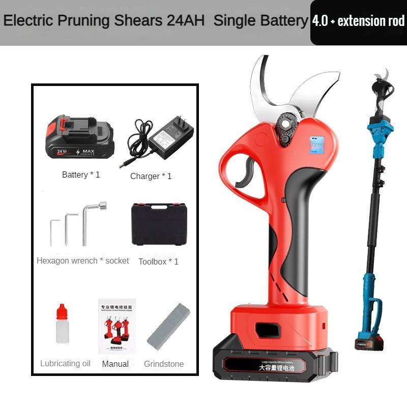 Rechargeable Branch Cutting Scissors Household Gardening Fruit Tree Pruning Tools Portable Electric Pruning Shears