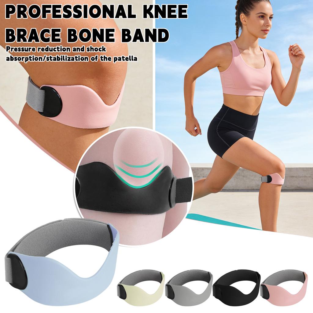 Patella Support Strap Adjustable Knee Brace with Neoprene Material for Joint Stabilization and Pain Relief Suitable for Sports and Daily Use