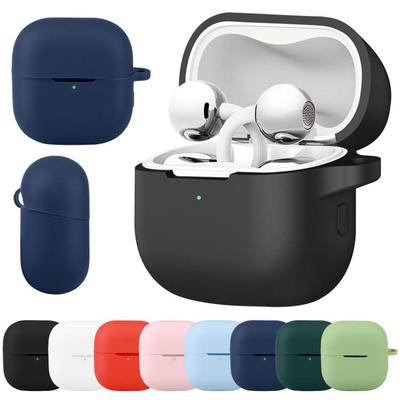 Solid‑Color Soft Silicone Protective Case for Huawei FreeClip 2 Open‑Ear Earbuds, Anti‑Scratch Wireless Earphone Cover