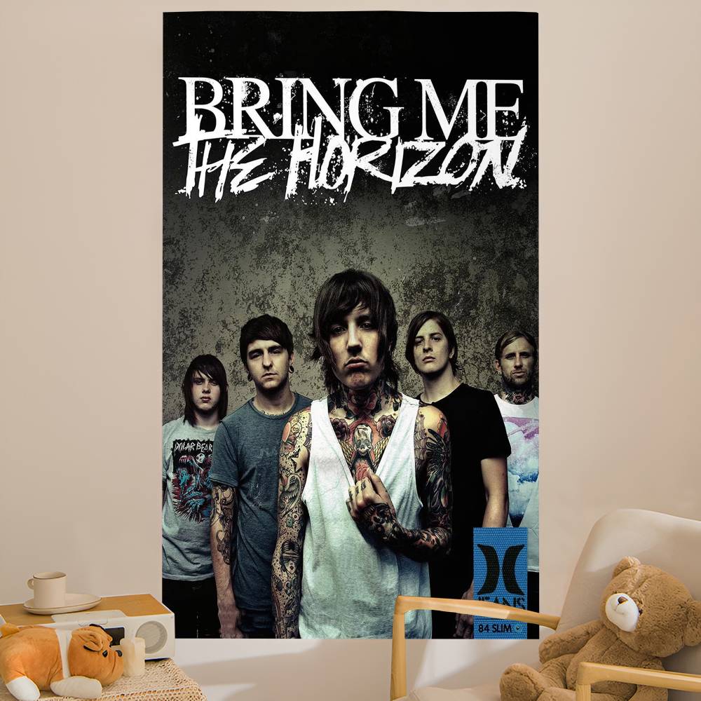 Bring Me The HHorizon Cartoon Tapestry Home Decoration Hippie Bohemian Decoration Divination Home Decor