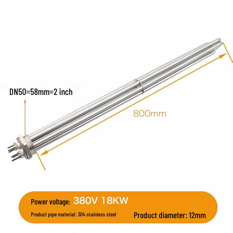 High-Power Industrial Water Heater Element