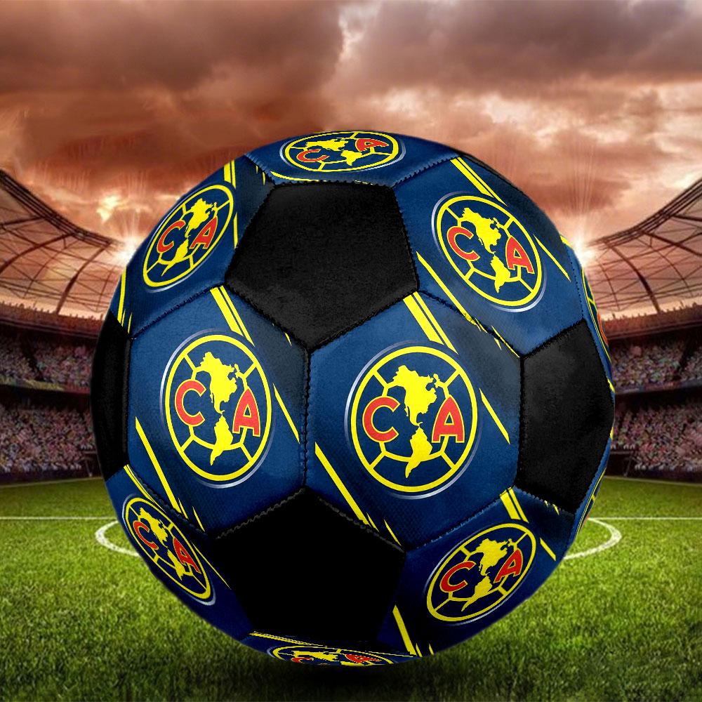 1pc Club America Soccer Ball Size 5 Indoor Soccer Ball Fashion Colorful Backyard Game - Great For Sports Fans Gift HE17