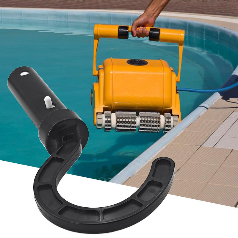 1pcs Robotic Pool Cleaner Hook ABS General Swimming Pool Vacuum Robot Telescopic Pole Hook Accessories
