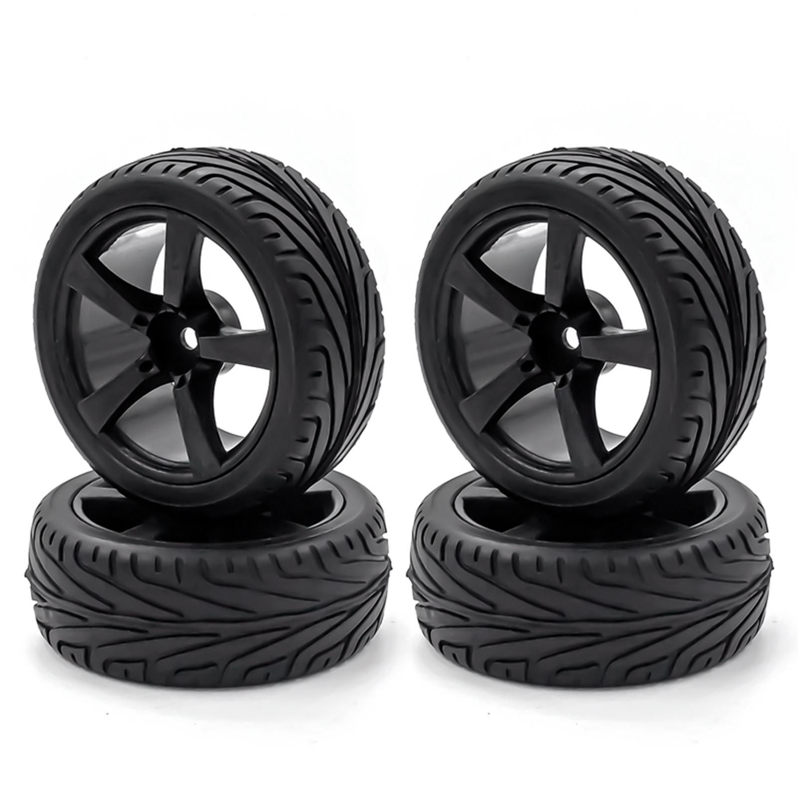 

RC Drift Tires RC Racing Car Tires 4pcs Замінники для 1/10 HSP94123 94122 D5 yokomo RC Drift Car type E