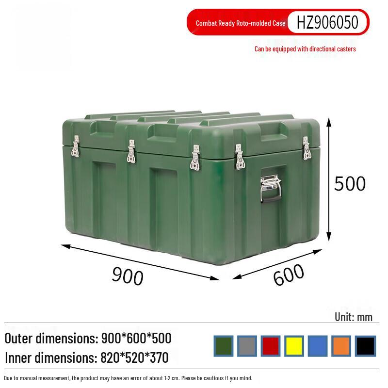 Rotomolded Heavy-Duty Field Equipment Case