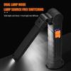 Multifunctional Folding Work Light Portable Rechargeable Flashlight Hook Magnetic Camping Light Outdoor Car Repair Emergency