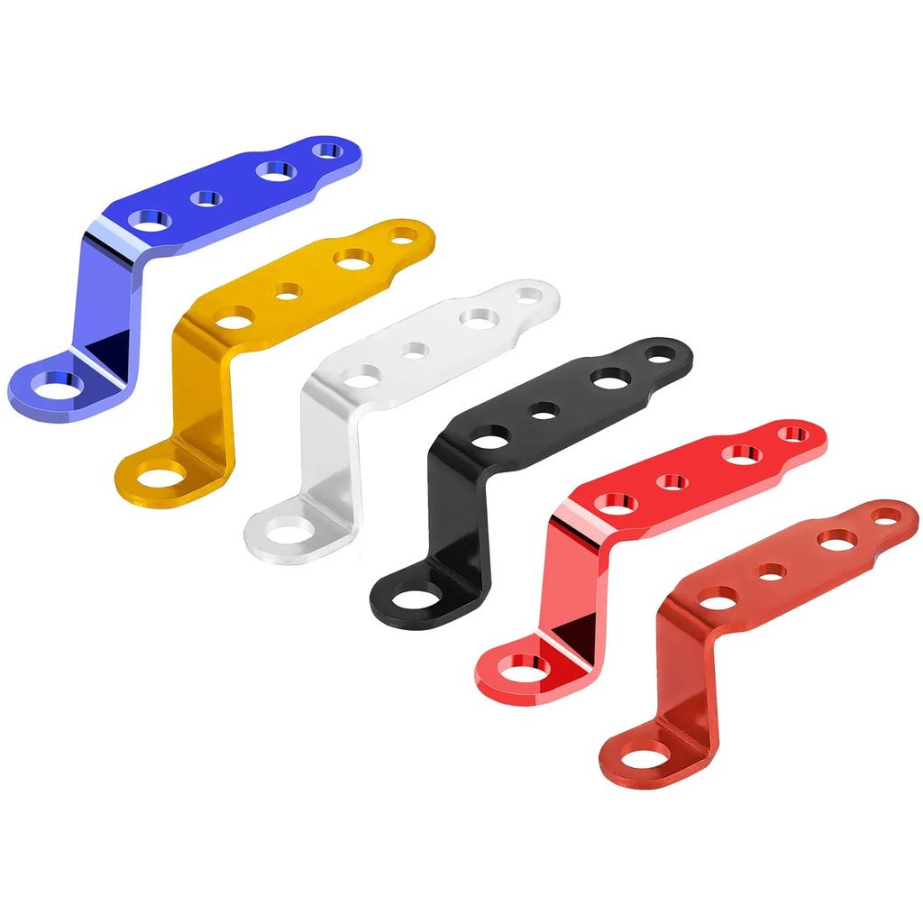 Aluminum Alloy Motorcycle Modification Accessories Bracket Head Light Brackets Rearview Mirror Lamp Bracket Extension Bracket