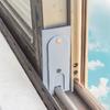 4Pcs Self-adhesive Window Sealing Block Plastic Push-pull Window Buffer  Sliding Door