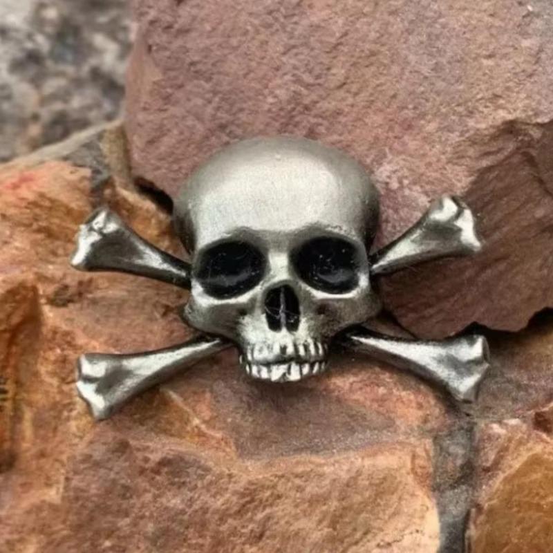 Pin Craniu Halloween Punk Insignă Schelet Broșă Gotică pentru Accesorii Bijuterii Cadouri Vânzare en-gros