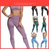 Elegante Conjunto de Yoga sin Mangas para Mujer con Sujetador Acolchado y Leggings Elásticos de Cintura Alta