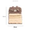 Cartoon Plush Comfortable Car Seat Cushion Thick and Warm Seat Cushions Vehicles and Chairs Cute All-in-one Car Lumbar Cushion