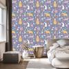 Beautiful forest animals wallpaper for living room and bedroom 50x1000
