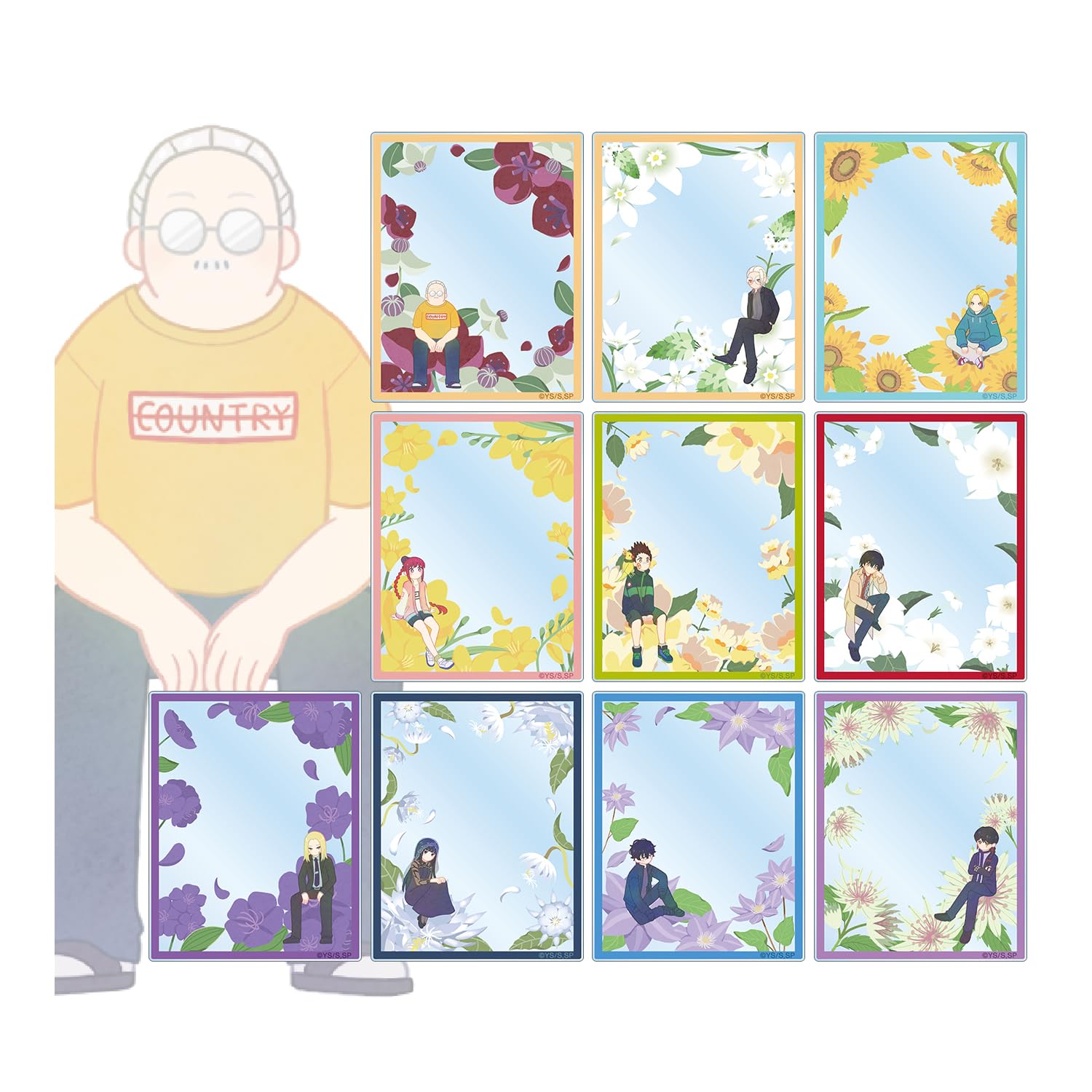 

TV Anime Trading Botania Acrylic Cards Box of 10 SAKAMOTO DAYS