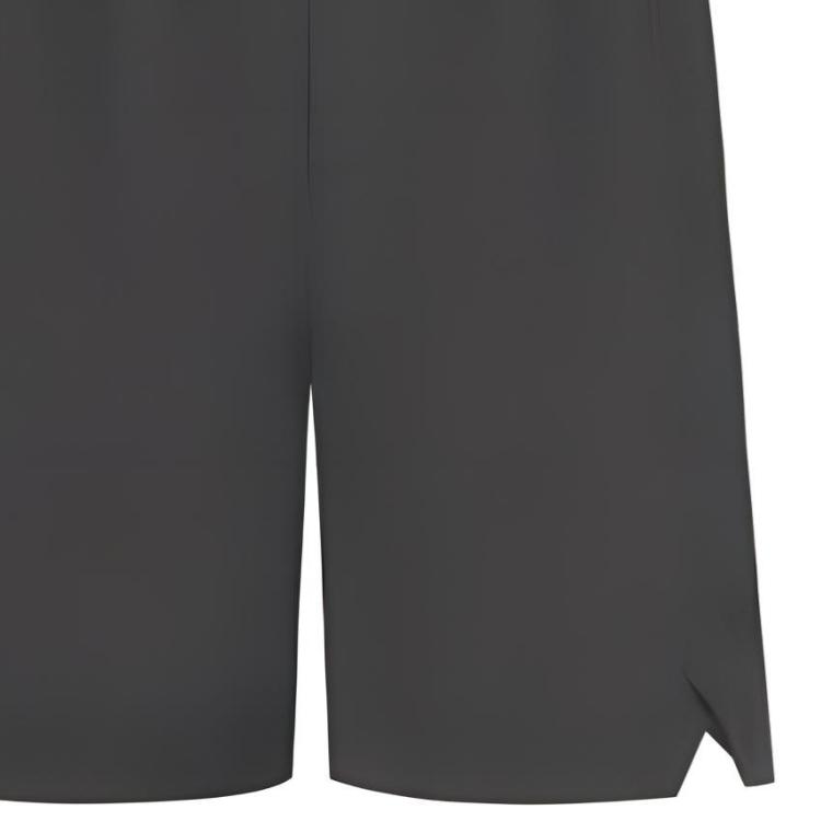 Reebok Solid Woven Casual Shorts Women Shorts Black 23RCS616WGH1