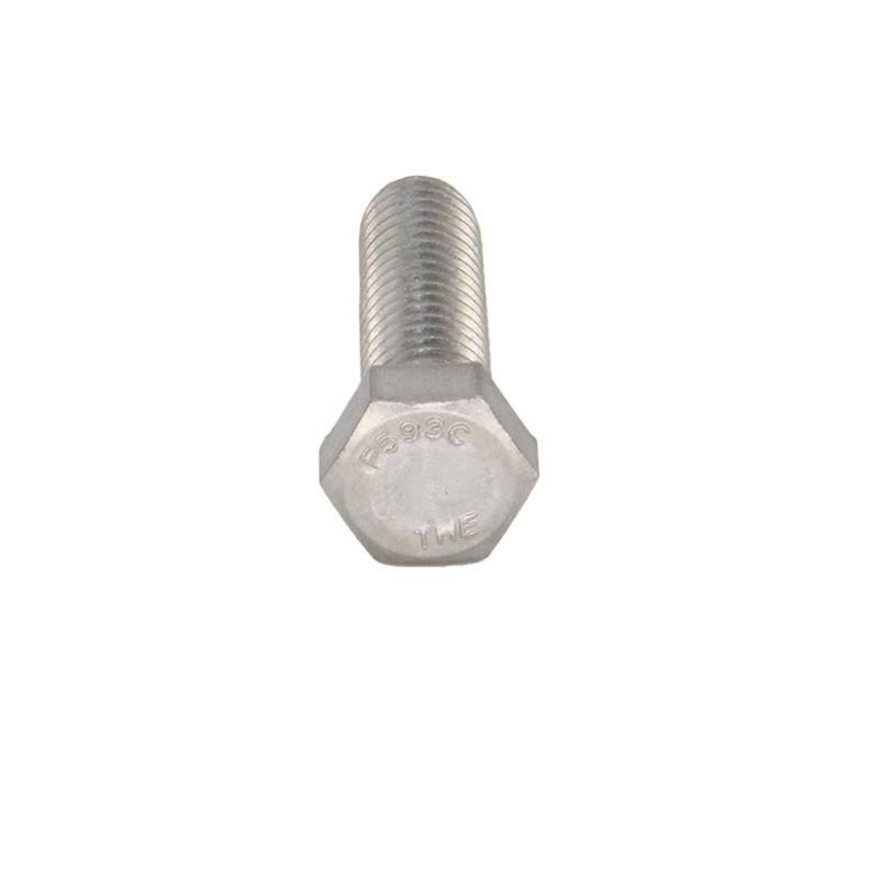 Stainless Steel Hex Bolt DIN933 Metric M3/M6/M18, A2-50/70