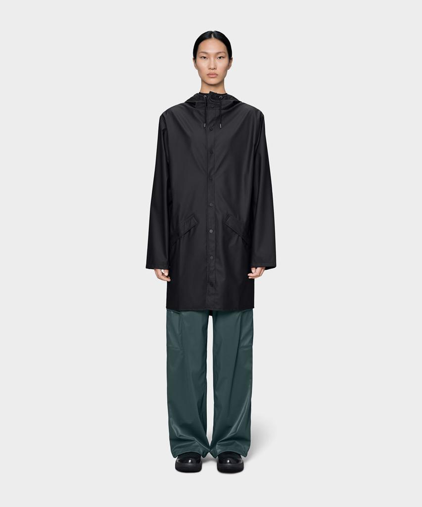 RAINS Long Jacket - Sage