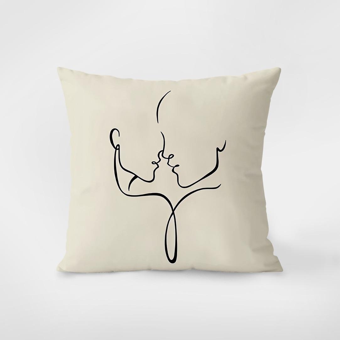 

Ниша Искусство Декоративная наволочка Спальня Гостиная Квадратная подушка Наволочка 45x45cm