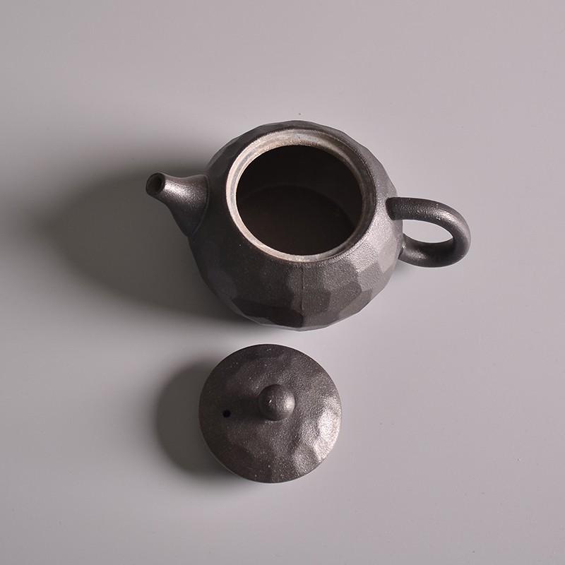 250ml Palace Style Retro Ceramic Teapot Coarse Pottery Gongfu Tea Set Xishi Teapot
