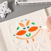 Pack of 6 Drawing Templates Multipurpose Scrapbooking Templates For Handmade Cards Wall Art And Classroom Activities