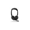 Jabra Evolve2 65 Flex Link380c UC Stereo WLC Headset: 2-year Manufacturer's Warranty, Wireless Headphones, Simultaneous Connection To 2 Devices, Bluet