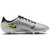 Nike Tiempo Legend 10 Practical Comfortable Non-Slip Durable Soccer Shoes Men Soccer Shoes Silver Black Yellow DV4339-001
