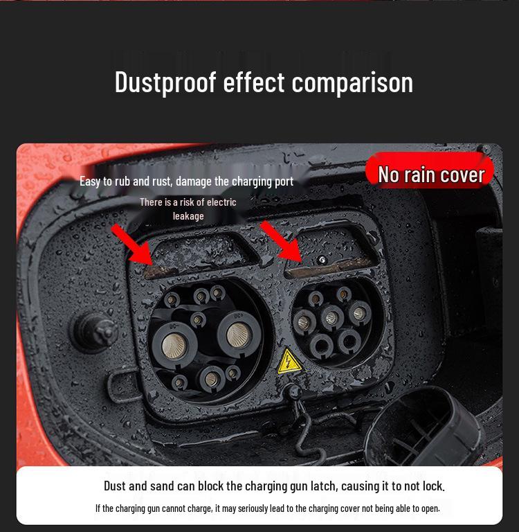 BYD Dolphin Seagull Seal Weatherproof Charging Port Cover for Cars